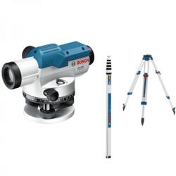Bosch GOL 20 G + állvány BT 160 + szintezőlécek 5 m GR 500 Professional - 061599404P - Optikai szintező (061599404P)