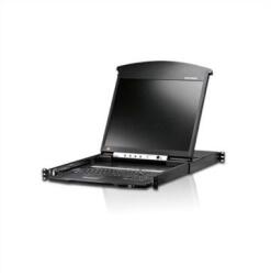ATEN KL1516AIN-AXA-XG rack konzol 48, 3 cm (19") Fekete 1U (14.01. 6727) (14.01.6727)