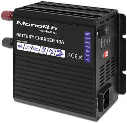 Qoltec Okostöltő LiFePO4 AGM GEL SLA akkumulátorokhoz 10A 12V