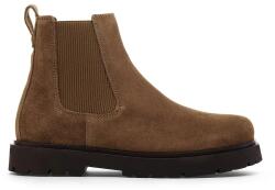 Birkenstock magasszárú cipő velúrból Highwood Slip On Mid W - barna Női 37