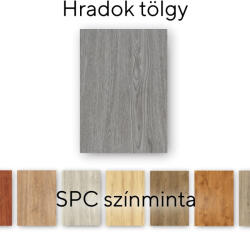 Leziter Hradok Oak Vinil SPC parchet eșantion / eșantion (HRT-MINT)