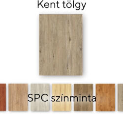 Leziter Kent Oak Vinil SPC parchet eșantion / eșantion (KEN-MINT)