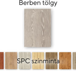 Leziter Berben Oak Vinil SPC parchet eșantion / eșantion (BER-MINT)