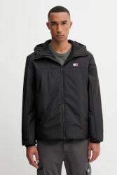 Tommy Jeans rövid kabát - fekete XXL - answear - 49 390 Ft