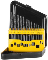 Strend Pro Fúrókészlet Strend Pro FD131, 13 részes, 1-10 mm, HSS, fémhez