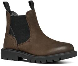 Geox gyerek magascipő velúrból fekete, J16FAA. 00045 - barna 30