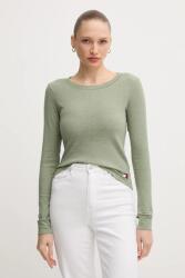 Tommy Hilfiger hosszú ujjú zöld, UW0UW06066 - zöld XS