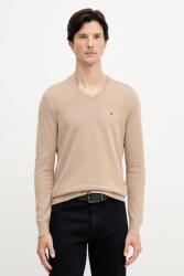 Tommy Hilfiger pamut pulóver - bézs XL - answear - 26 990 Ft