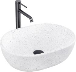 Rea Amelia Warm, pultra szerelhető mosdó 480x345x135 mm, kőutánzat, REA-U3001 (REA-U3001)