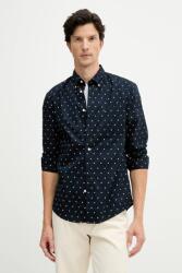 Tommy Hilfiger pamut ing legombolt galléros, sötétkék, regular, MW0MW40462 - sötétkék L