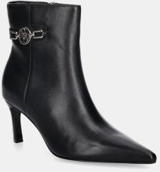 Guess bőr csizma PAISLIE - fekete Női 37