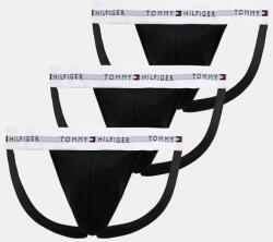 Tommy Hilfiger jockstrap 3 db fekete, UM0UM03384 - fekete M - answear - 16 990 Ft