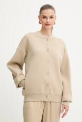 BOSS gyapjú kardigán - bézs XS - answear - 109 990 Ft