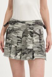 Guess Originals pamut szoknya szürke, mini, harang alakú, W5YD0O WHFN1 - szürke 25