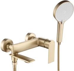 Rea Veneta, kádcsaptelep kézi zuhanyszettel, matt arany, REA-B3008 (REA-B3008)