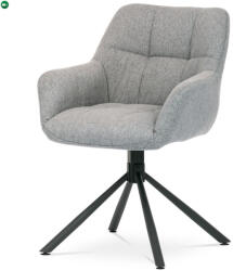 Artium Elegáns Étkezőfotel Szürke Színben Forgómechanizmussal 90°/90°