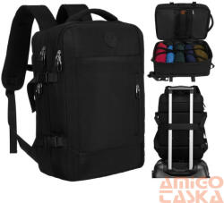Peterson Hátizsák Ptn 24421-5074 Black - 45 X 30 X 25 Cm (PTN 24421-5074 BLAC)