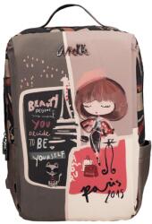 Anekke MADEMOISELLE nagy textil / műbőr női hátizsák 41585-001