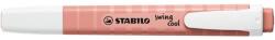 STABILO Szövegkiemelő STABILO Swing Cool 1-4 mm, NatureCOLORS vörösbarna