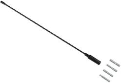 Sunker ANT0302 Autó antenna szár, 42cm, 4féle adapterrel, SUNKER M3 (ANT0302)