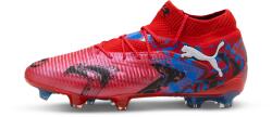 PUMA Future 8 Ultimate FG stoplis focicipő, piros - kék (108748-01)