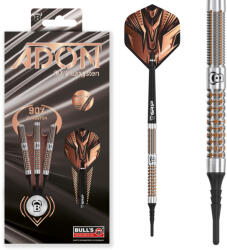 BULL'S Darts Dart szett BULL'S Adon Soft Dart 18gr 90% Gravírozott