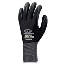 Sir Safety System Max Grip munkavédemi kesztyű, fekete* (SSY-MA1439Z9-XL)