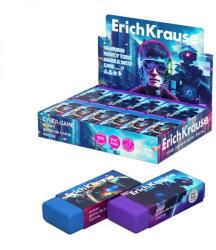 ErichKrause Cyber Game papírfedeles radír - 5, 1x1, 1x2, 1 cm - többféle (FR-60775)