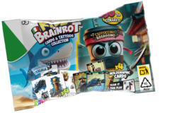 Brainrot holografikus kártyák, tetoválások