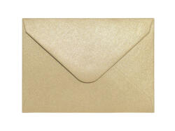 Papírgaléria Szilikonos Boríték 70x100 mm Pearl Gold 150 gramm 10 Darab/Csomag (AAD230)