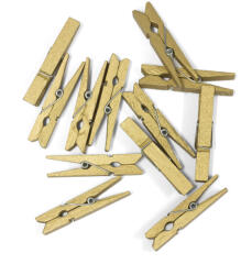 Facsipesz Arany 4, 7 cm 12 Darab/Csomag (AAD232)