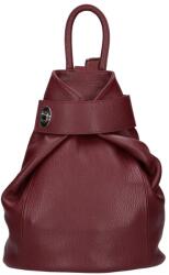 Rea Moda Olasz bőr 8503 bordó hátizsák