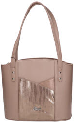 Karen D 631 drapp rostbőr női válltáska