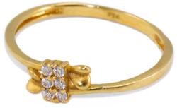 Ékszershop Hatköves szirom arany gyűrű (1309966)