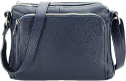 SOFILINE Geanta din piele naturala bleumarin Camelia 124 (8981NAVY.)