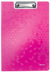 LEITZ Felírótábla LEITZ Wow A/4 kemény műanyag fedeles rózsaszín (41990023) - papir-bolt
