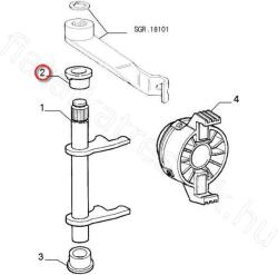 FIAT eredeti Kuplung villa persely felső FIAT PUNTO MY12 (46784963)