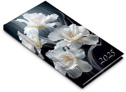 REALSYSTEM Zsebnaptár REALSYSTEM Picture álló fehér lapos Írisz 2026 (5811-60) - papir-bolt