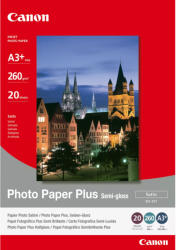  Canon SG-201 Photo Paper Plus Semi-gloss A3+ (260g) 20 lap/doboz (1686B032) (1686B032)