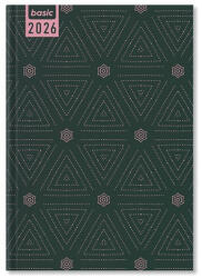 PD Calendar Határidőnapló Period Basic B/5 heti Pattern papír 2026