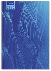 PD Calendar Határidőnapló Period Basic B/5 heti Blue papír 2026