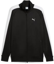 PUMA T7 Always On férfi cipzáros pulóver, fekete-fehér, S25 (62958701)