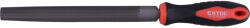 Extol Premium ráspoly 250mm félkerek, C45 acél, vágat 2, finom, TPR gumis műanyag nyél (8803752)