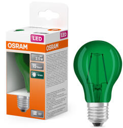 OSRAM LED izzó A60 E27 2, 5 W = 7 W 45 lm 7500 K Hideg 300° STAR DECOR CLASSIC Osram (4058075433984)