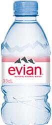 Evian Szénsavmentes Ásványvíz Forrásvíz 330ml (0, 33 L) Eau Minerale Naturelle