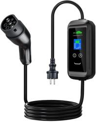 Kramach Plus elektromos autó töltő 3, 7kW, 1x16A, 10m, App