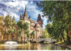 Realsystem Falinaptár képes 460x320mm, Budapest Realsystem 2026 (6091-BP) - veryjet