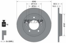 TEXTAR Disc frana TEXTAR 92314403 (92314403)