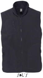 SOL'S Uniszex NORWAY polár mellény, SOL'S SO51000, Charcoal Grey-M (so51000ch-m)