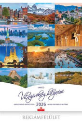 CSG Naptarak Naptár, fali, CSG "Világörökség helyszínei (FN096)